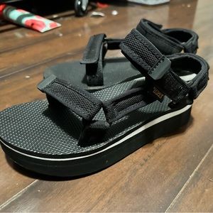 Teva platform sandals